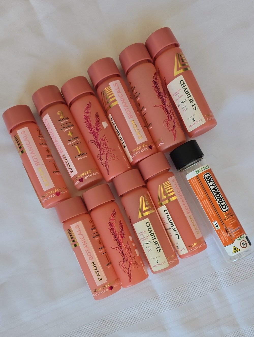 Bundle Of Glass Vial Packaging